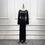 Miniature : 'Jasmine' Satin Wrap Waist Maxi Dress - Black