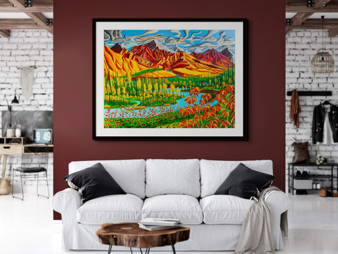 FRAMED PRINT | Haines Junction Fall | YUKON TERRITORY | Scott Storey | ARTIST 
