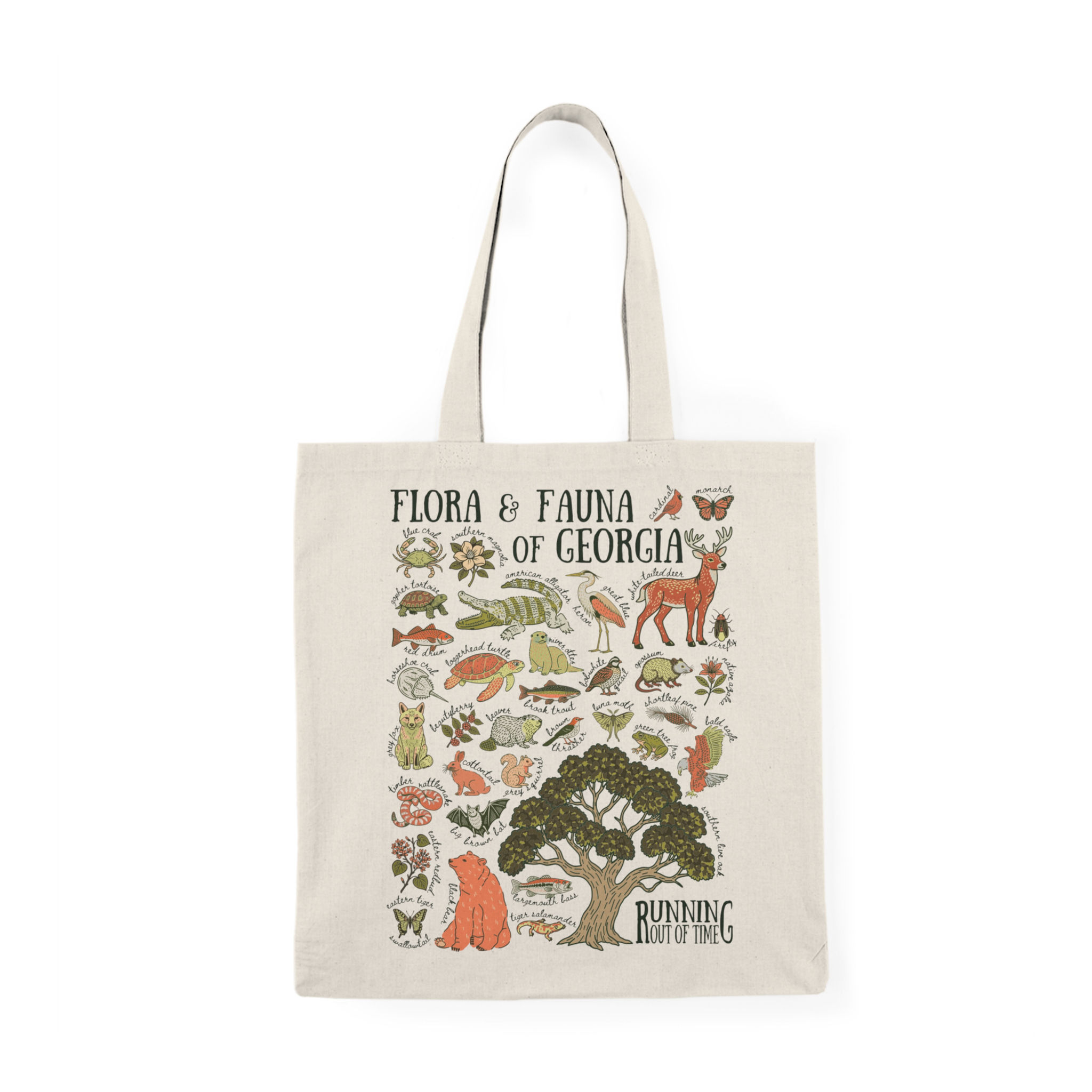 Georgia Flora & Fauna Tote
