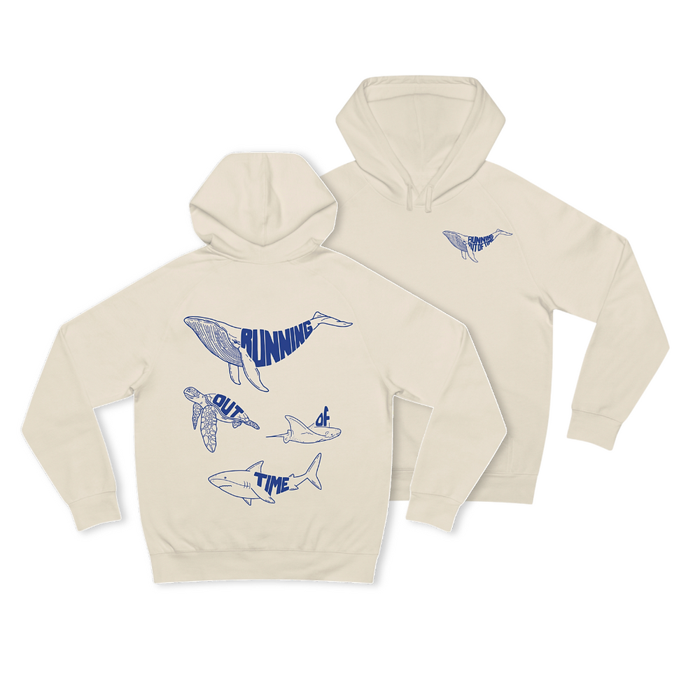 Running Out Of Time Organic Hoodie