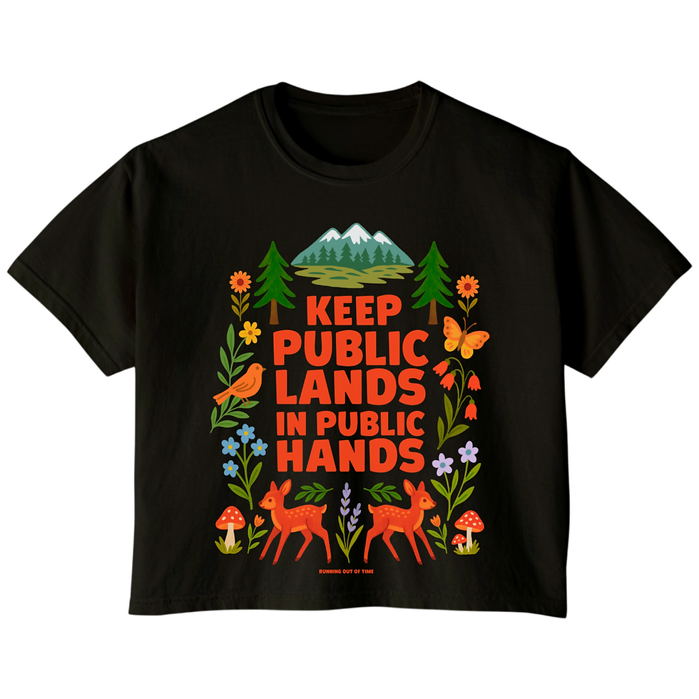 Protect Public Lands Boxy Tee