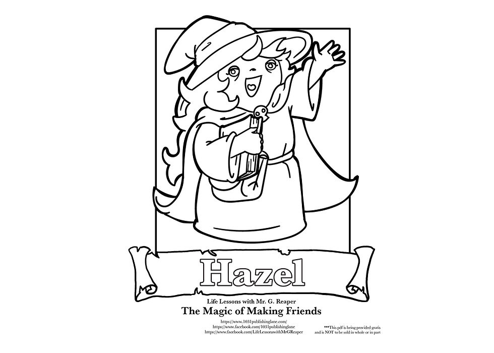 Thumbnail: The Magic of Making Friends, Downloadable Coloring Book