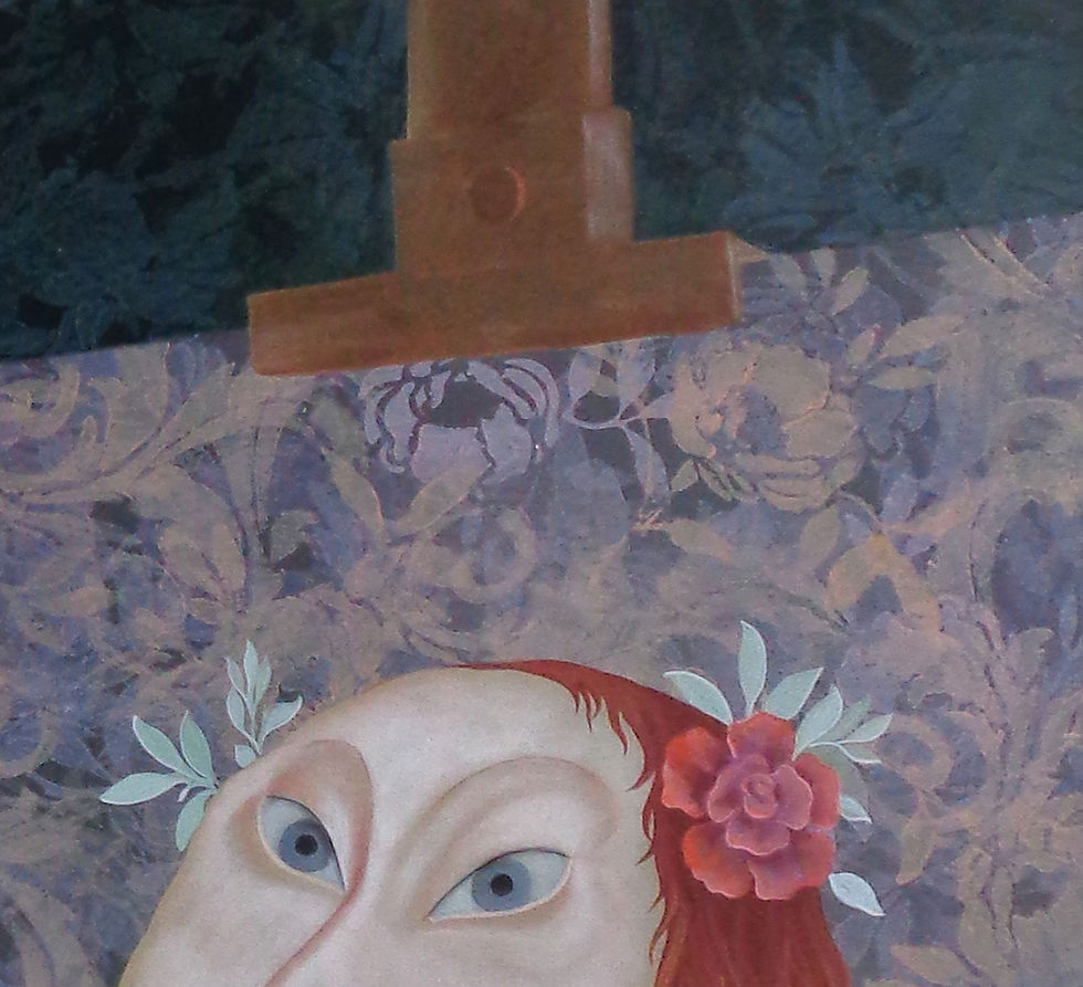 Thumbnail: 4239 "Peintre" Huile sur toile, 73 cm x 61 cm