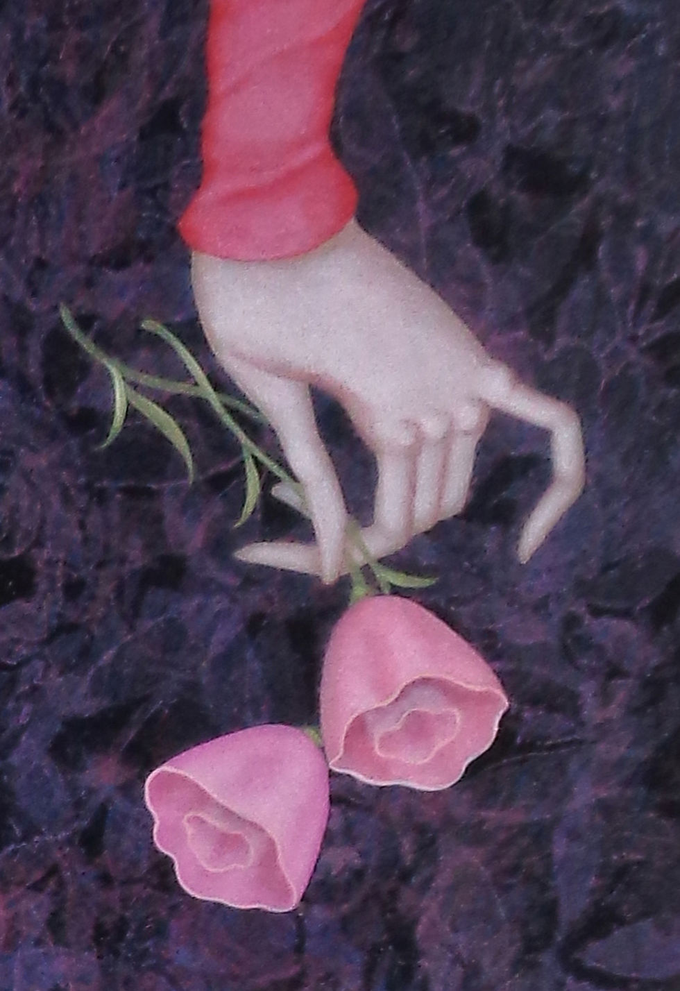 Miniature : 4308 "Rendez-vous"  Huile sur toile,  50 cm x 40 cm