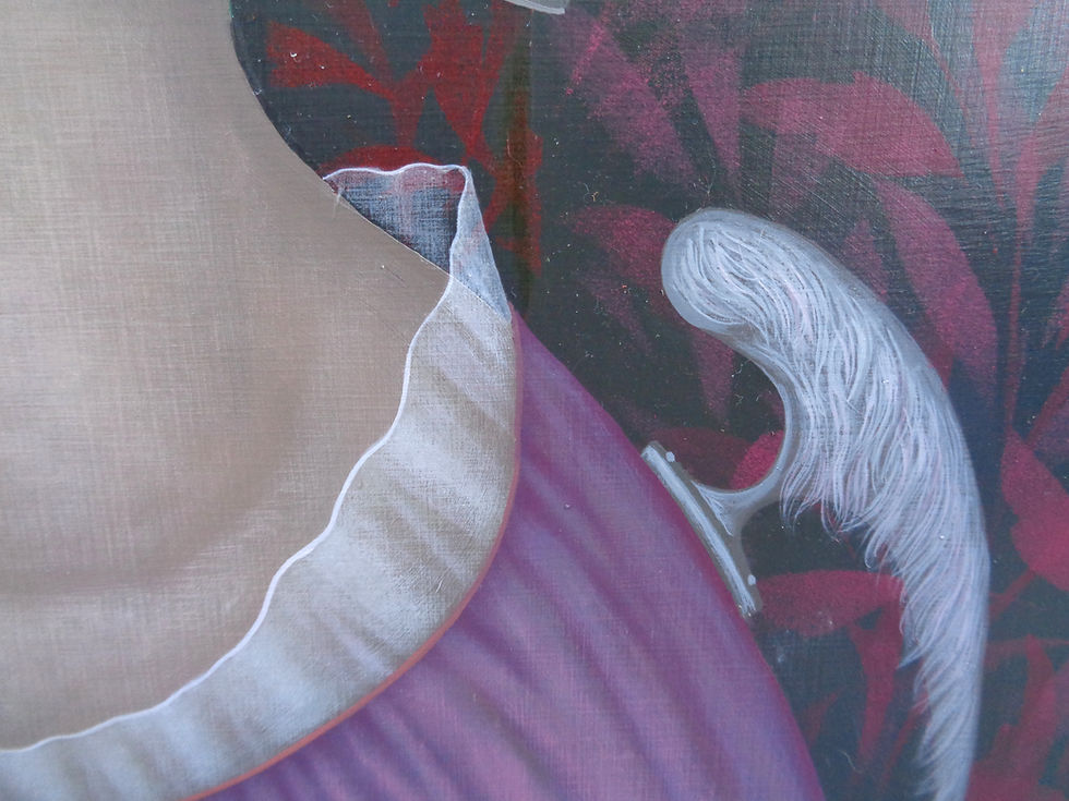 Miniature : 3965 "Miracle" Huile sur toile, 50x50 cm