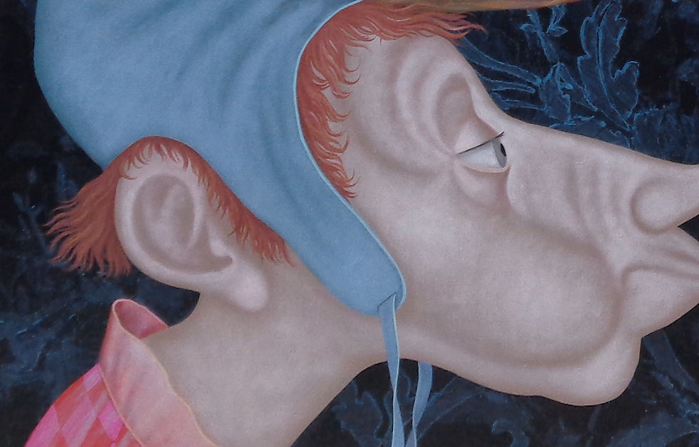 Miniature : 4303 "Baiser" Huile sur toile, 54 cm x 81 cm