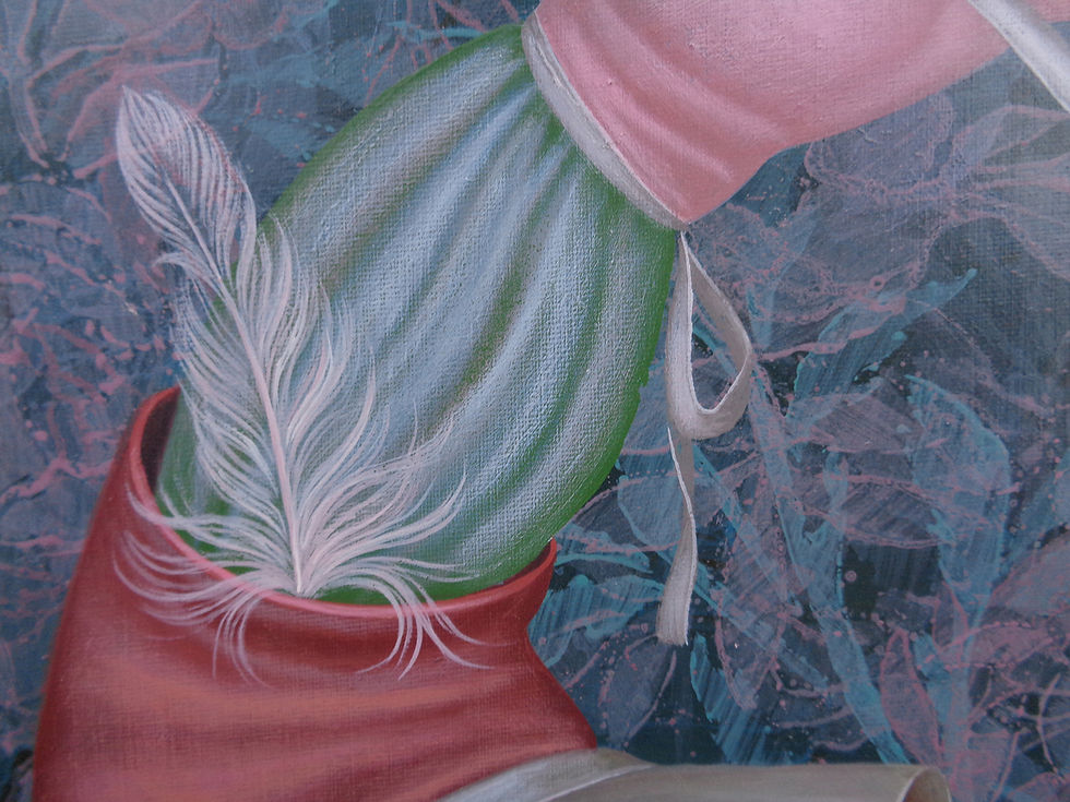 Miniature : 4130 "Baiser" Huile sur toile, 33 cm x 41 cm