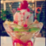 Fruit Salad with Ice Cream