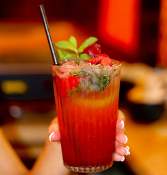 Strawberry mocktail