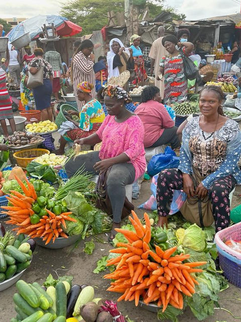 Images of Makola Market in Accra Ghana