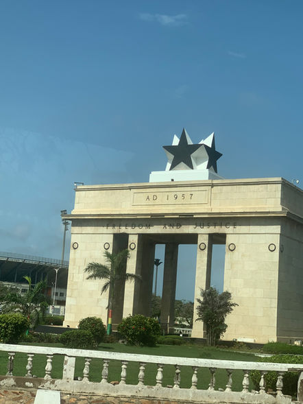 Black Star Square in Accra Ghana