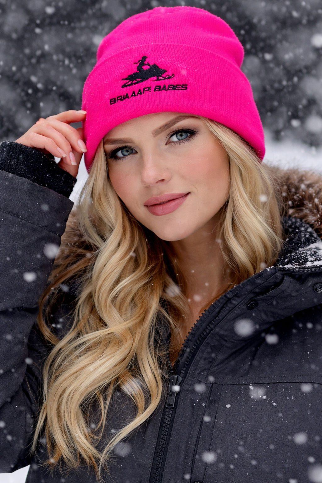 BRAAAP!BABES RASPBERRY TOQUE