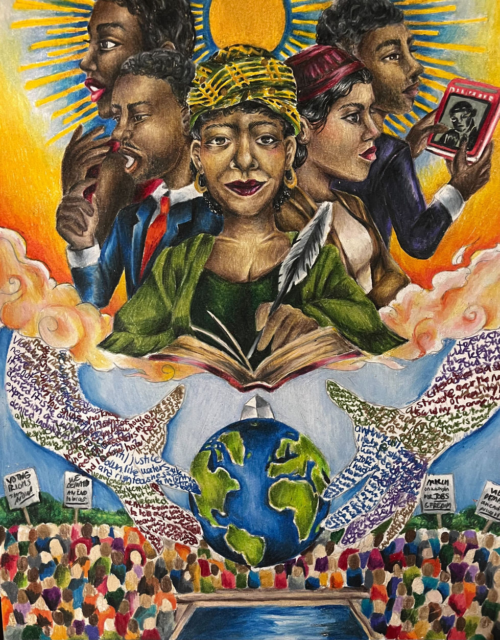 Colored pencil (2024)