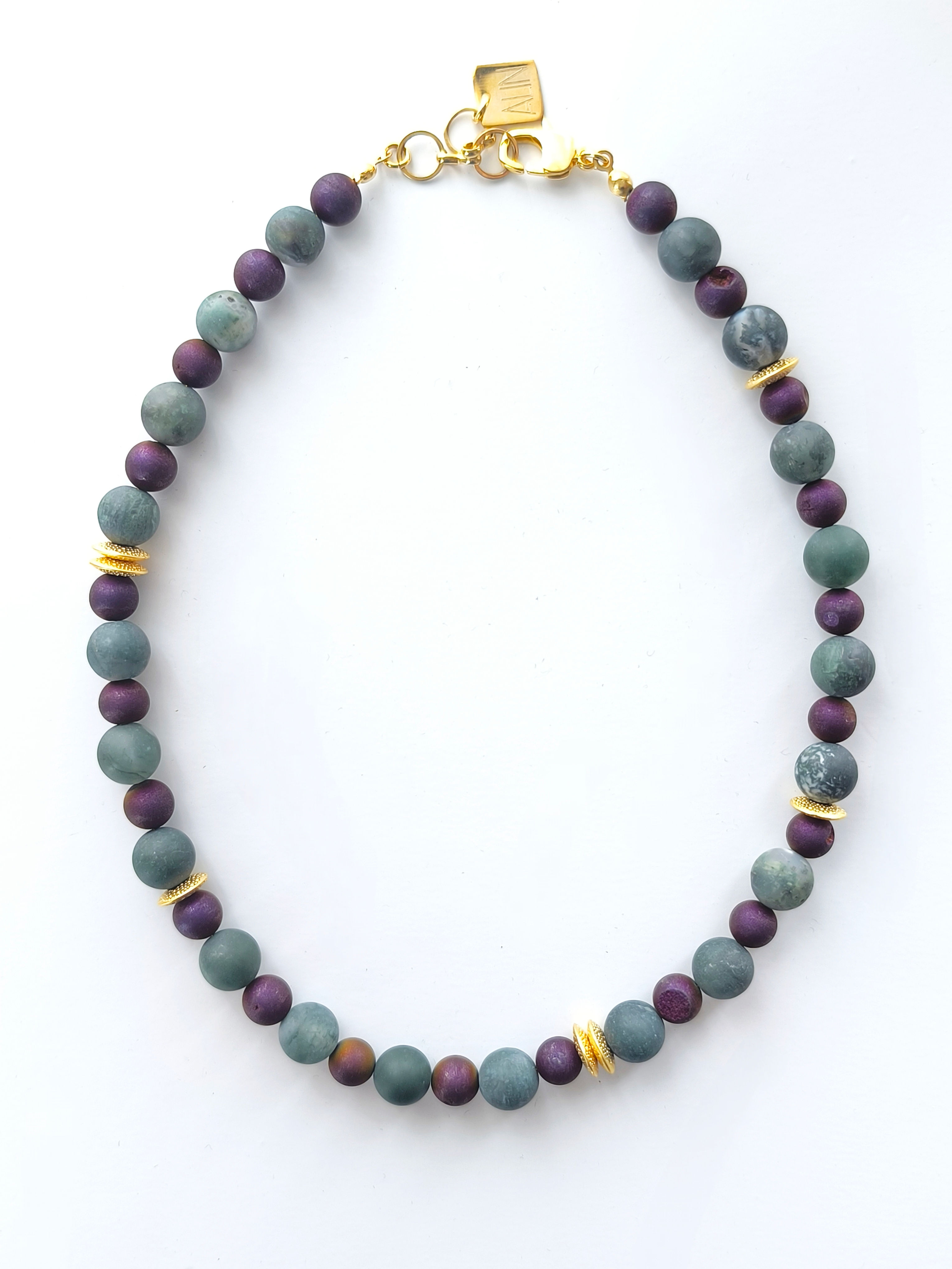 Midnight Bloom Kolye