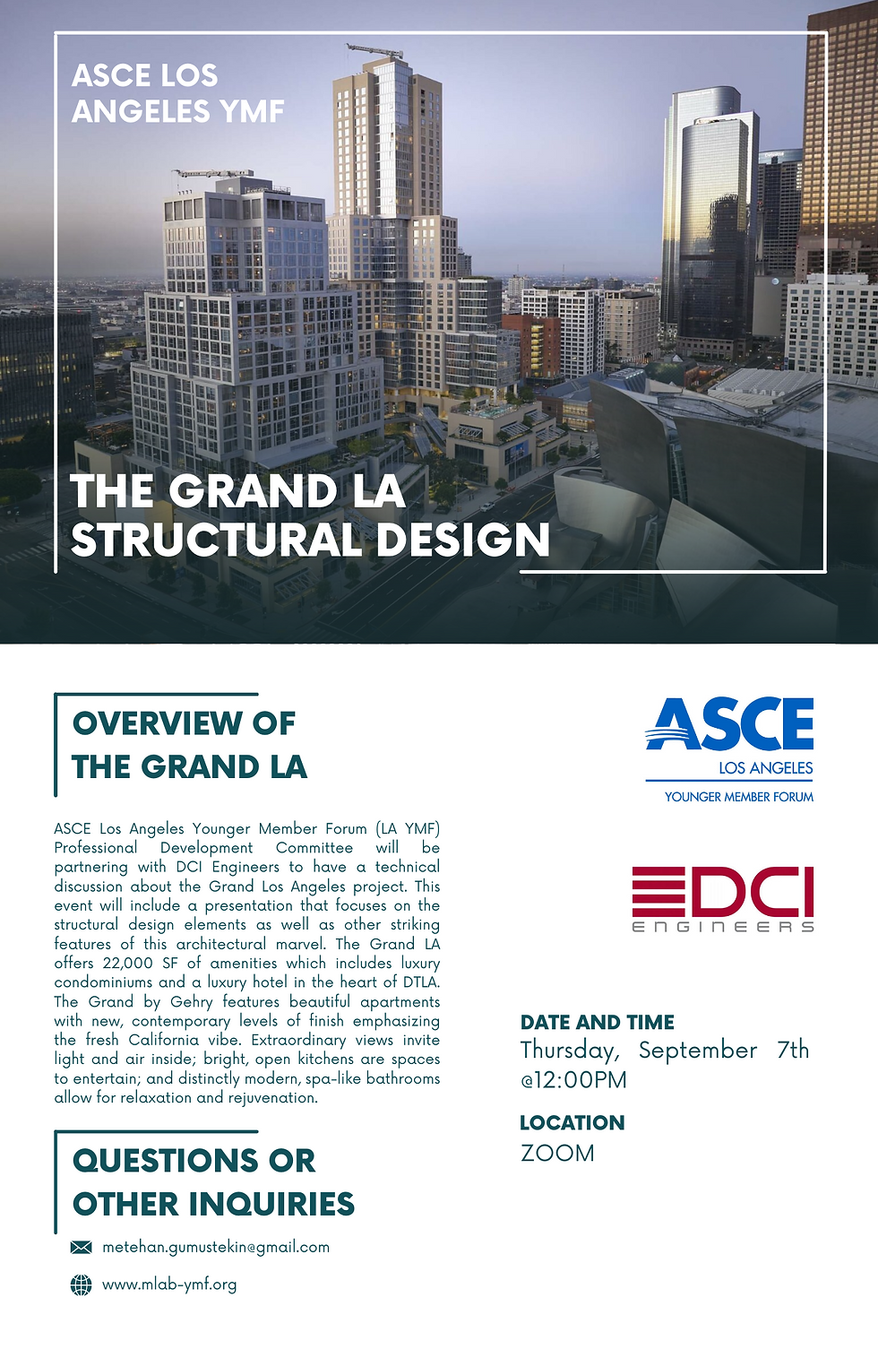 The Grand By Gehry, Los Angeles Structural Design Webinar
