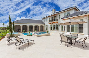 Backyard Pool Area Pavers in Orlando, FL