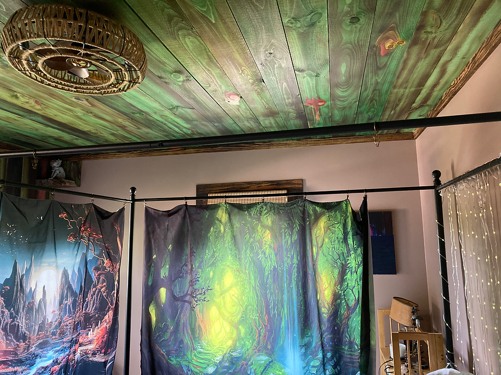 Magical Forest Bedroom...its an experience!