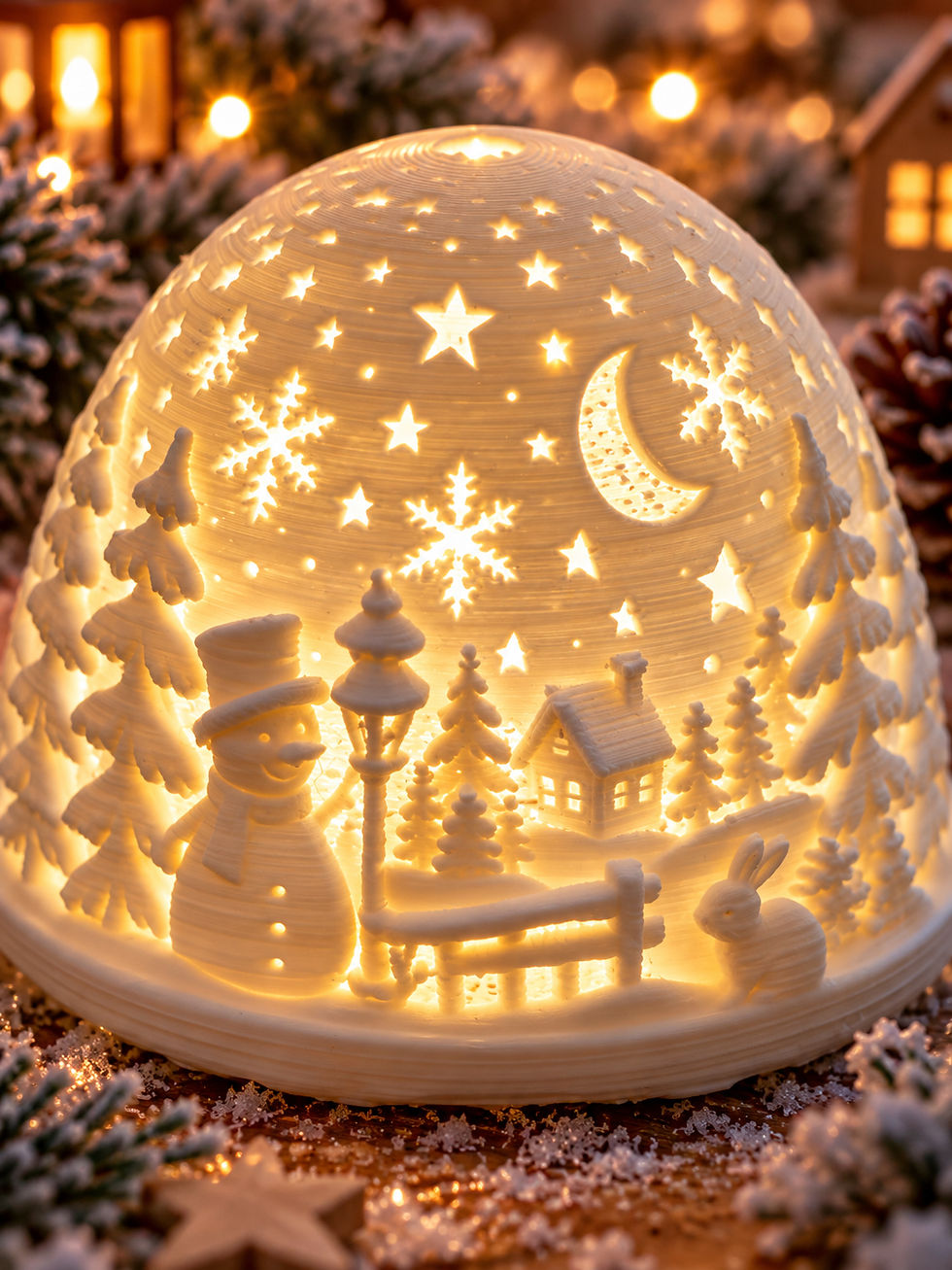 Miniaturbild: Winterzauber-Licht – kleines Winter Wonderland