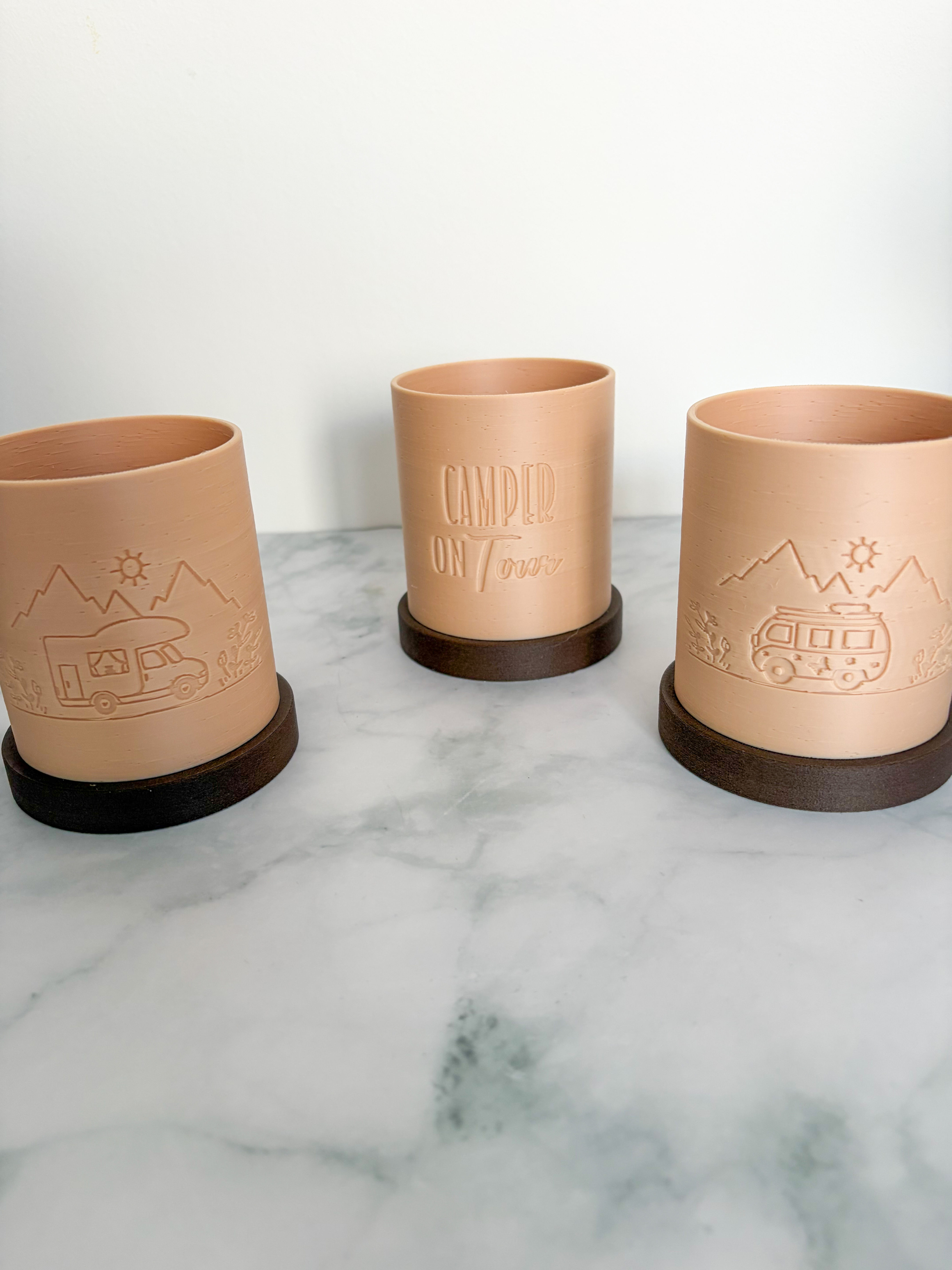 Windlicht „Camper on Tour“