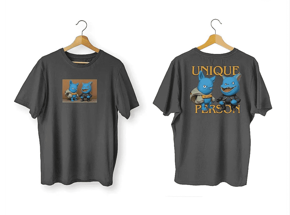 Unique monster tshirt