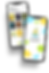 Phone mockup with AnnoNote screens