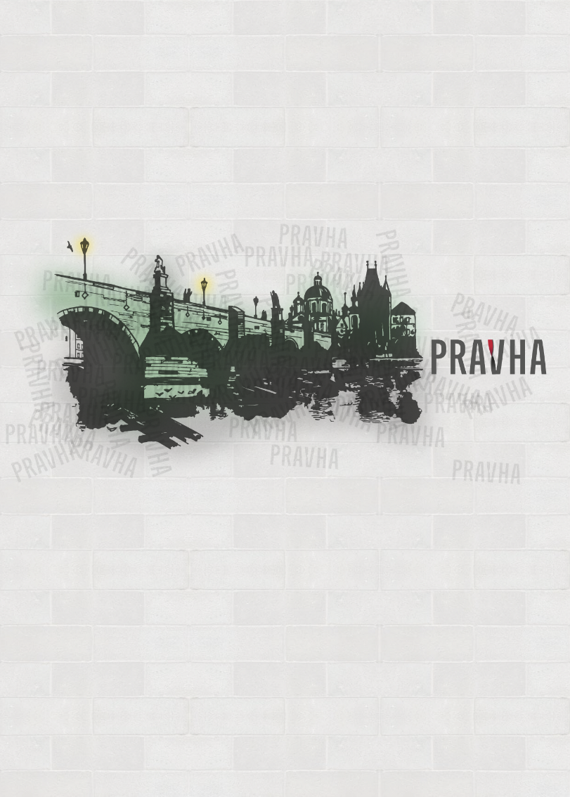Pravha Pop Up Venue - Wall graphics
