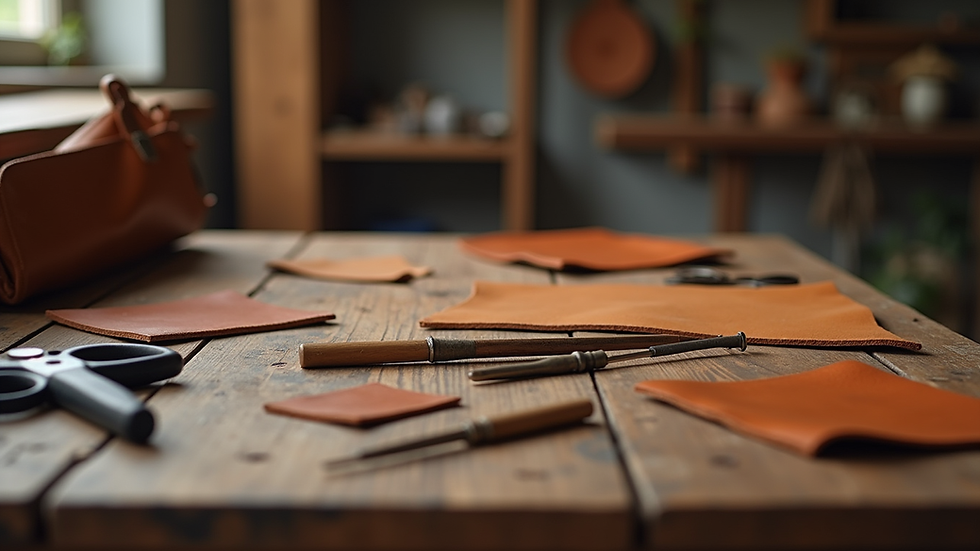 Couples Leather Crafting: Leather Pencil Case Crafting Classes