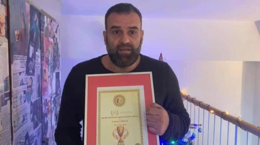 Federico Mancini vince il Premio Vincenzo Crocitti International: "Lo dedico a Sasha" | BySaraMorandi