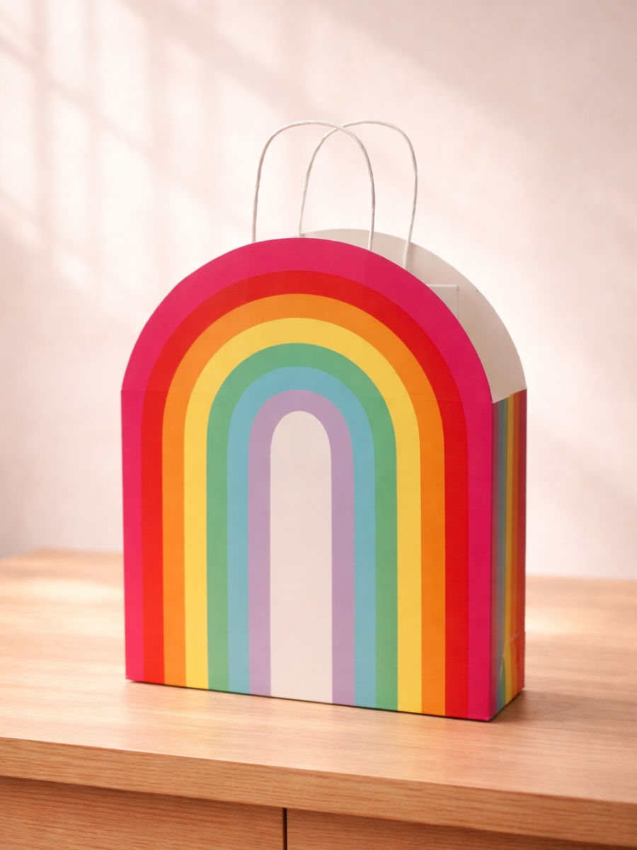 Rainbow Gift Bags unique hand bag