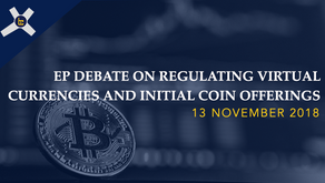 EP Debate on Regulating Virtual Currencies and Initial Coin Offerings
