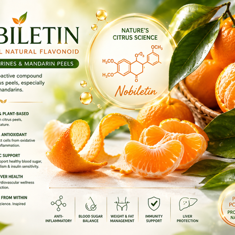 川陈皮素（Nobiletin）与代谢健康