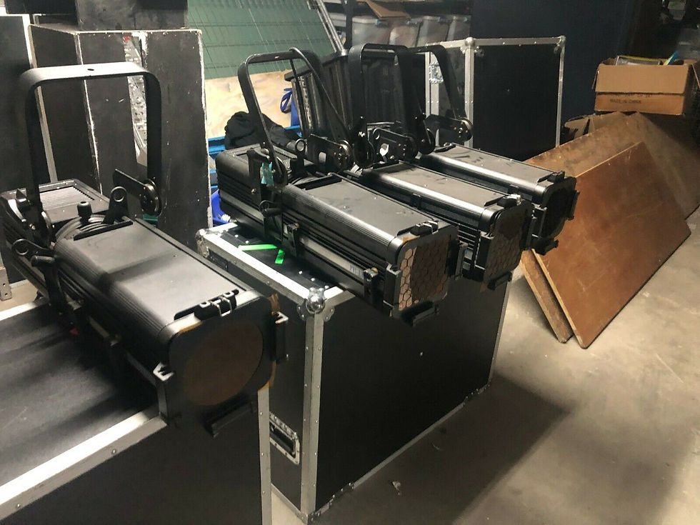 Thumbnail: 3 x 150watt LED Profile Theatre Lights - As Bright as a 1200w Profile