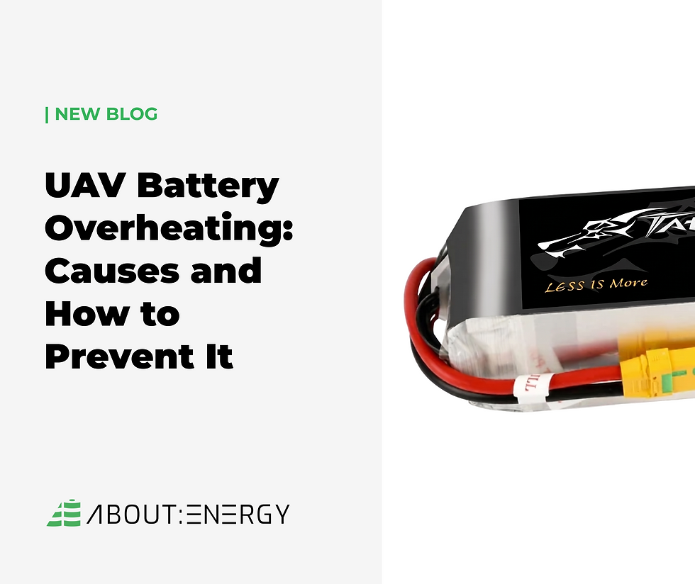 UAV Battery Overheating: Causes and How to Prevent It