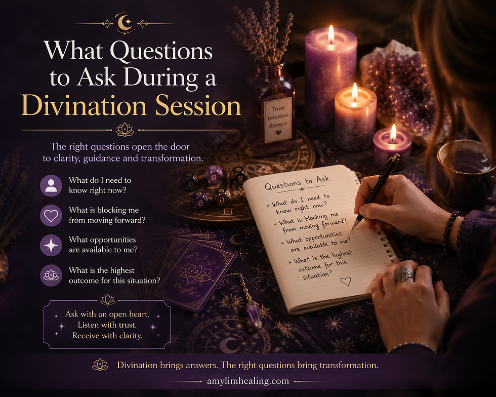 What Questions to Ask During a Divination Session