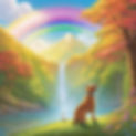 spirit of a person travel to rainbow bridge meet his pet by amylimhealing
