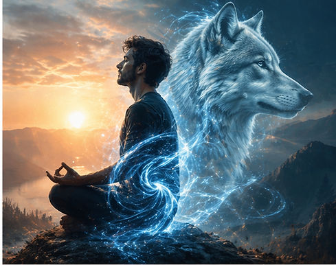 shape shifting healing session with animal spirit awareness for anxiety support”