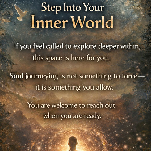 You are welcome to reach out when you feel ready to begin to begin soul journeyong_ Amy Li