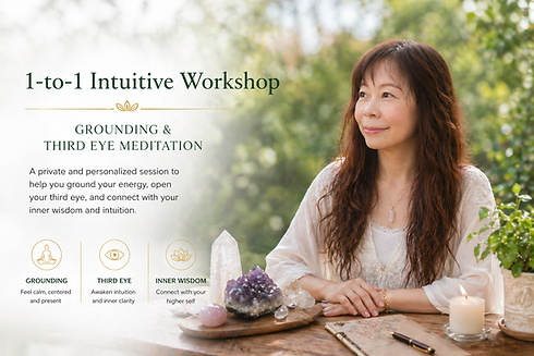 Amy Lim Healing provides private 1 to 1 intuitive workshops anfd ground animal communicati