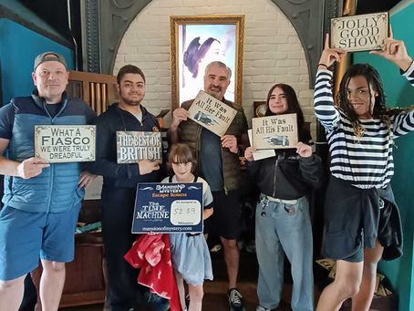 Family fun at the Mansion of Mystery