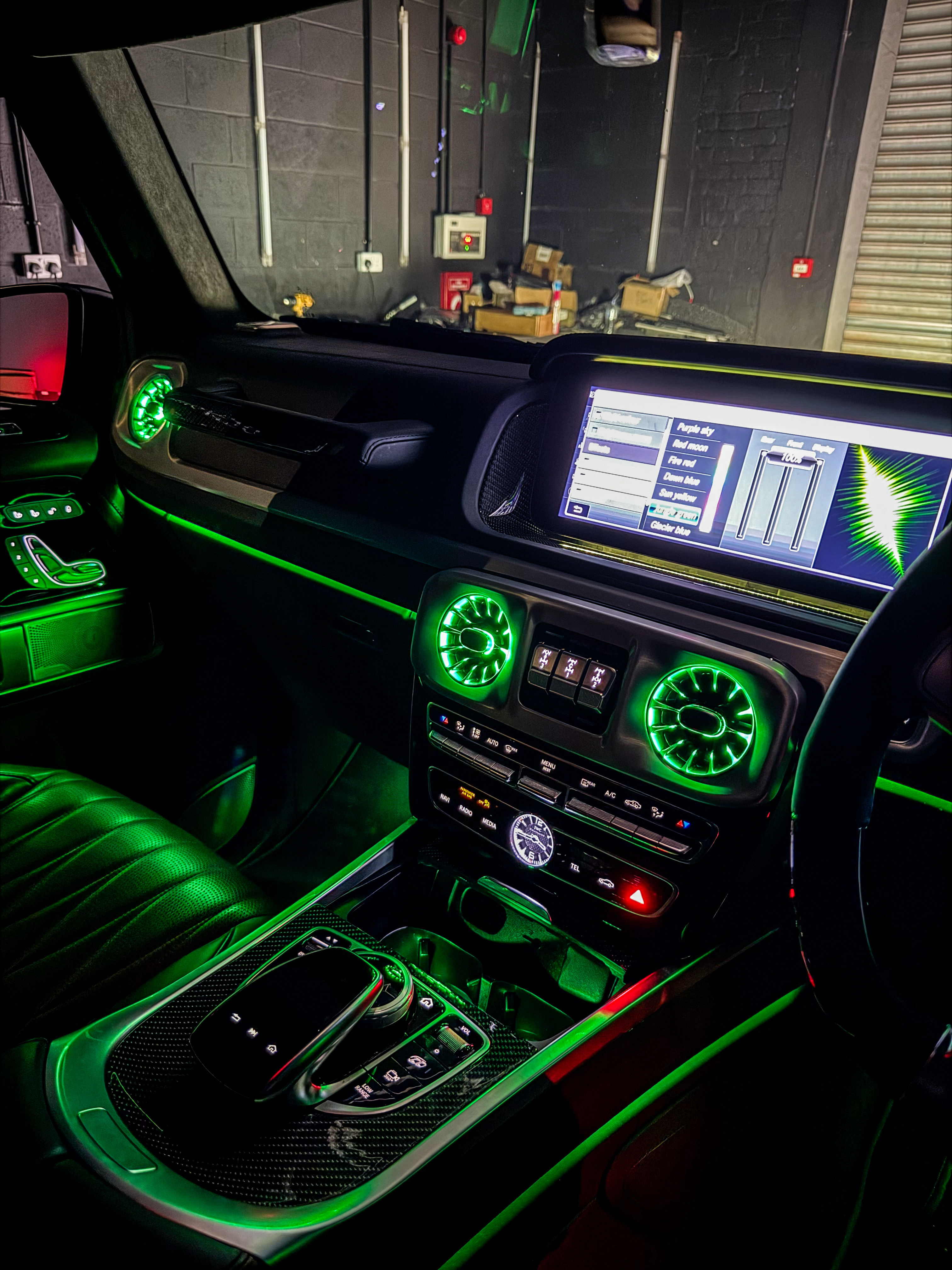 MERCEDES G CLASS W464 LED TURBINE AIR VENTS