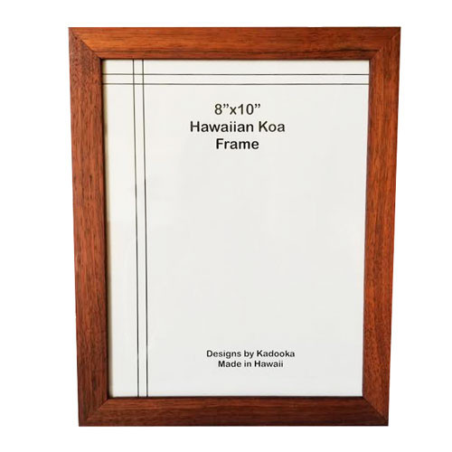 Koa Wall Frame 8" x 10" Designs by Kadooka