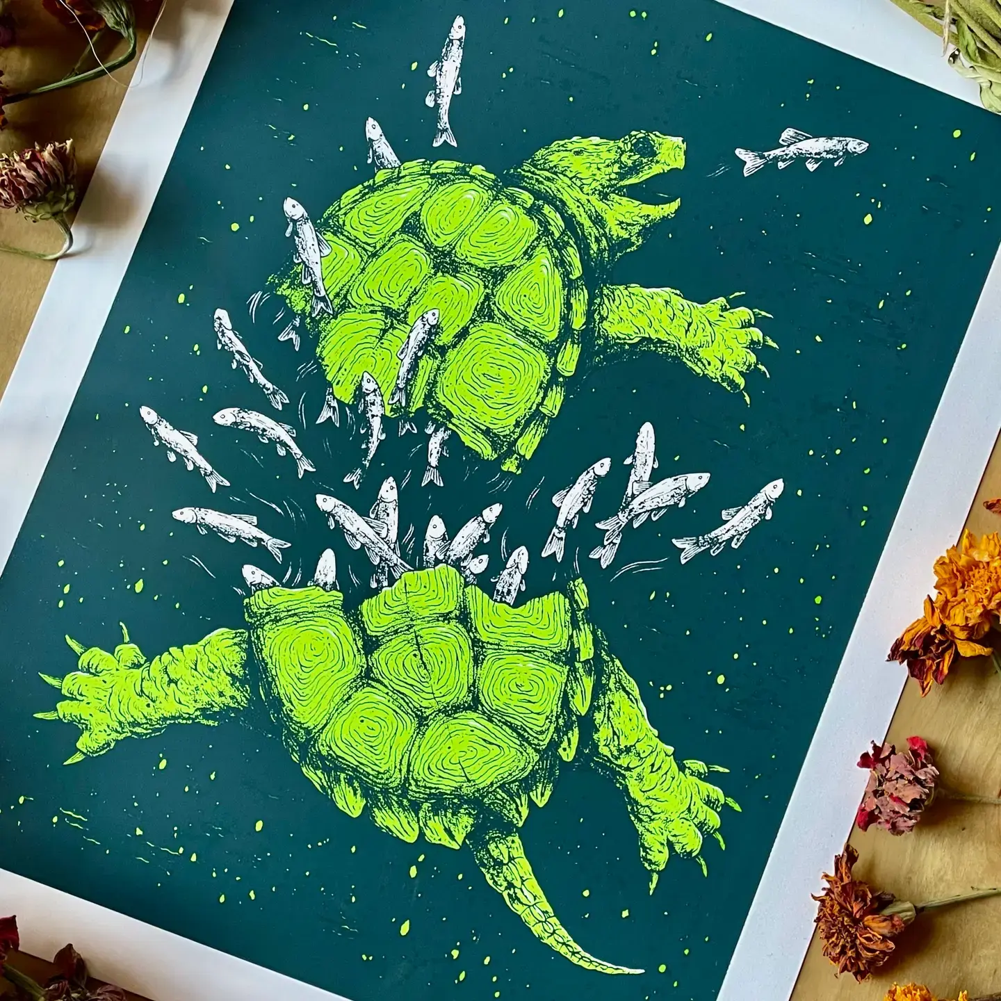 Feeding Frenzy Print