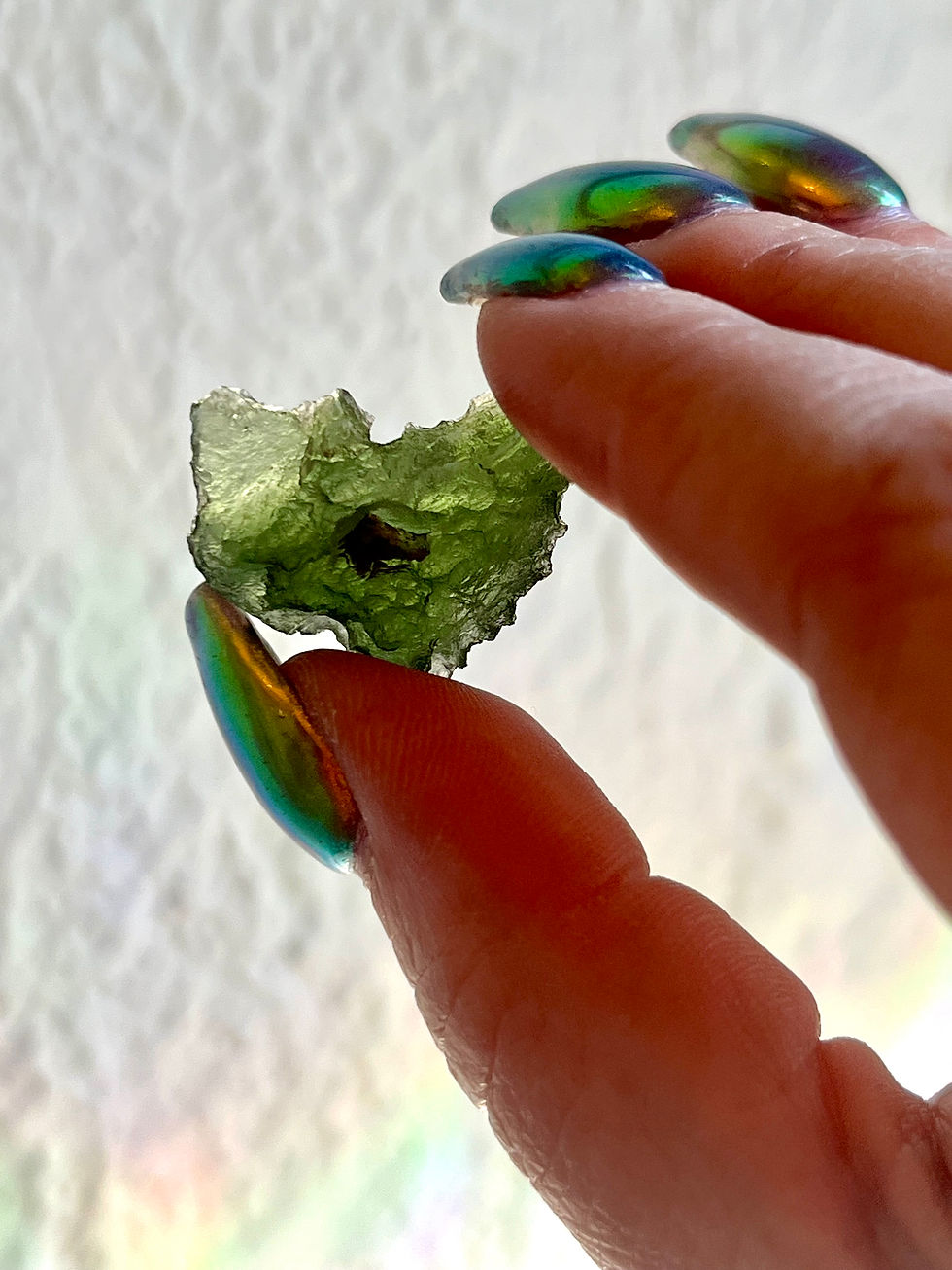 Thumbnail: Moldavite