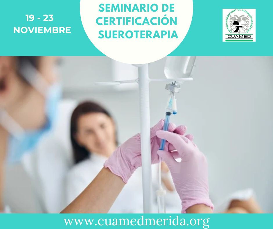 Seminario de Certificación en Sueroterapia