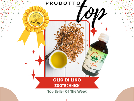 PRODOTTO TOP Oggi parliamo di… Olio di lino - Zootechnick