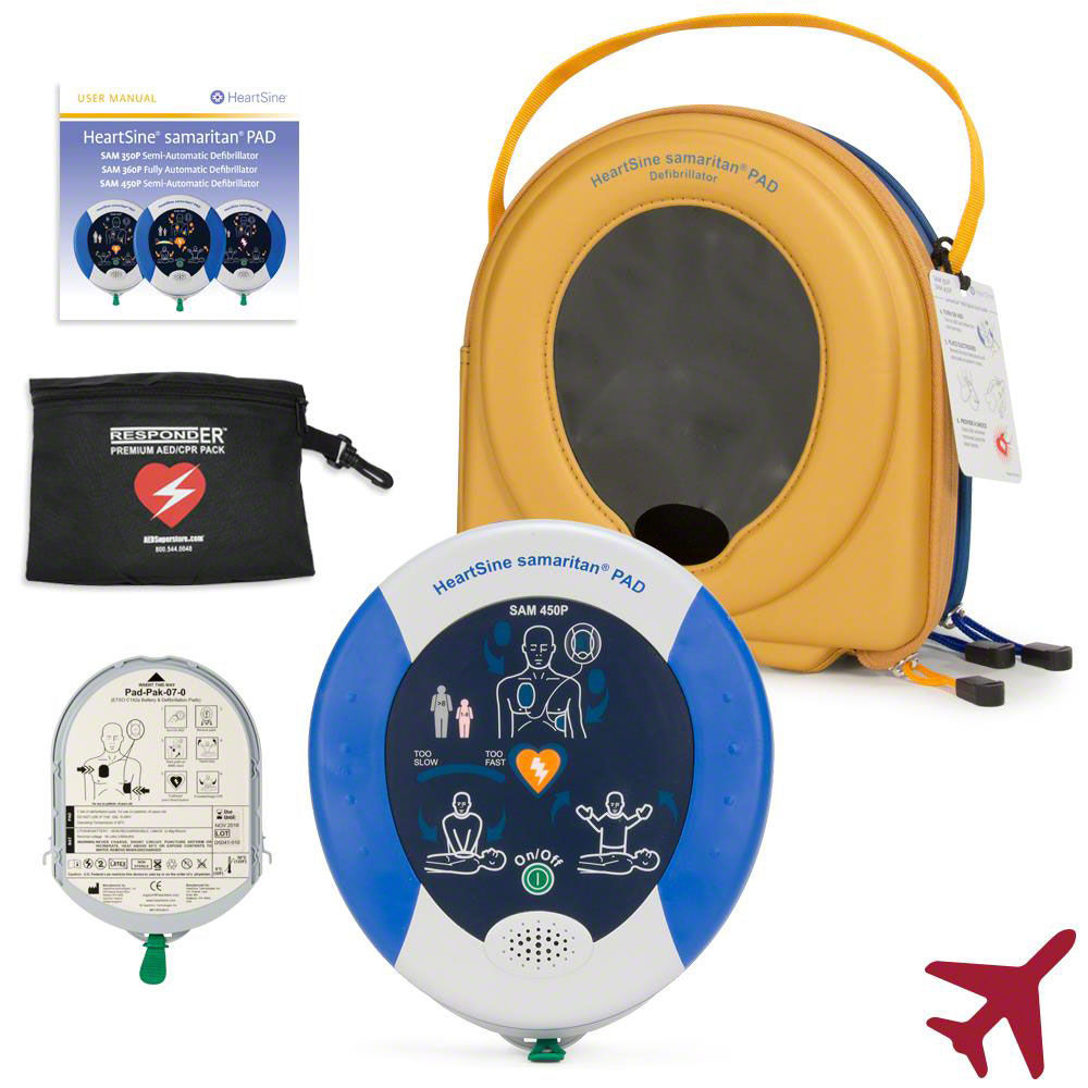 Heartsine Samaritan PAD 450P Aviation AED