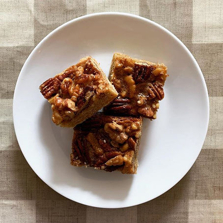 walnut and pecan slice
