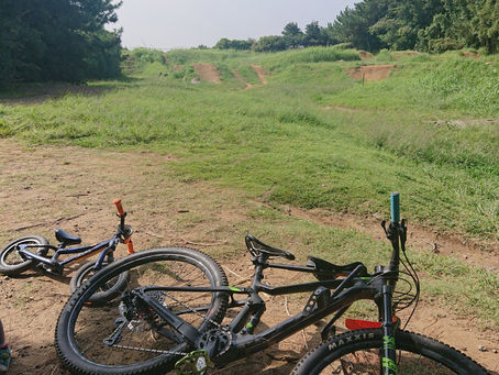 幕張海浜公園のMTBコースに行ってきました