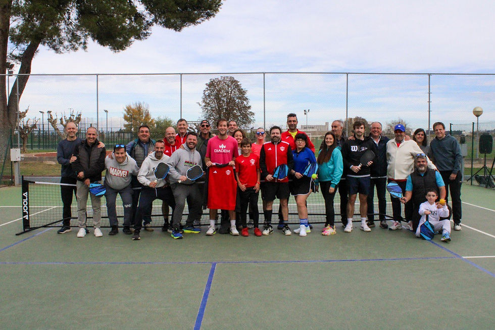 Jornada de Pickleball al Sícoris Club amb el campió d’Europa Pep Canyadell