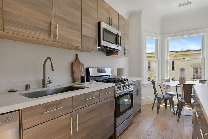 modern neutral kitchen